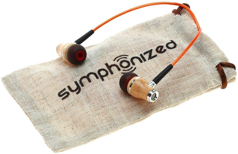 Symphonized Premium Wooden Earphones Wired (3.5mm Jack) Deep Bass Sound, 3D Sound, Microphone Volume Control, 90% Noise Cancelling for Type C Devices. Earphones for Android - Image 3